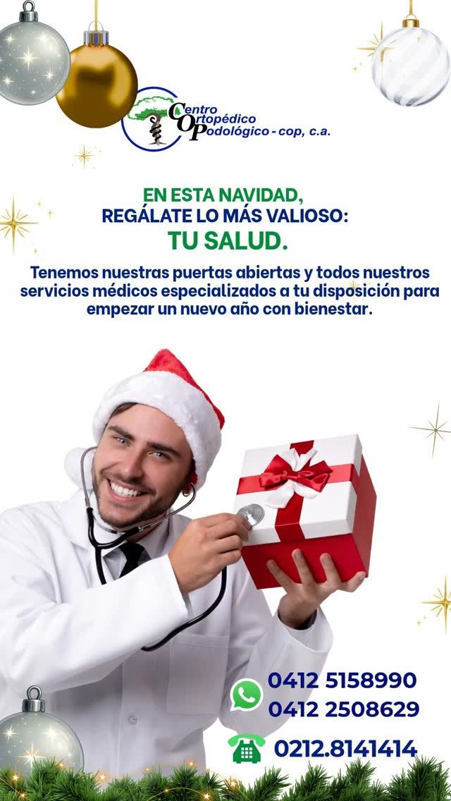 En el Centro Ortopédico Podológico tenemos nuestras puertas abiertas y todos nuestros servicios médicos especializados a tu disposición para empezar un nuevo año con bienestar.

Tu salud es nuestra prioridad