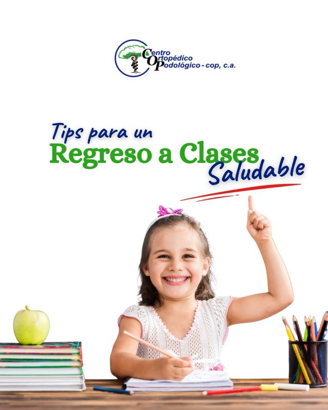 ¡Que su única preocupación sea aprender y jugar! 🎒

✨ Un regreso a clases exitoso comienza con una salud de campeones.

En el Centro Ortopédico Podológico COP, sabemos que el crecimiento de tus hijos es una aventura. Queremos asegurarnos de que cada salto, carrera y hora de estudio se haga con el máximo bienestar.

Por eso, hemos diseñado nuestro Combo Pediátrico de Regreso a Clases. Una evaluación completa para que arranquen el año escolar con toda la energía y una estructura corporal sana.

✅ Previene futuras molestias.
✅ Potencia su desarrollo físico.

¡No dejes su bienestar para después! Agenda su cita hoy mismo y regálale un año escolar lleno de movimiento y alegría.
Llámanos al WhatsApp o escríbenos por DM para más información.

#RegresoAClasesCOP #SaludInfantil #BienestarParaCrecer #CentroOrtopedico #Pediatria #CrecimientoSaludable #NiñosSanos #VueltaAlCole #SaludYDeporteInfantil #Caracas